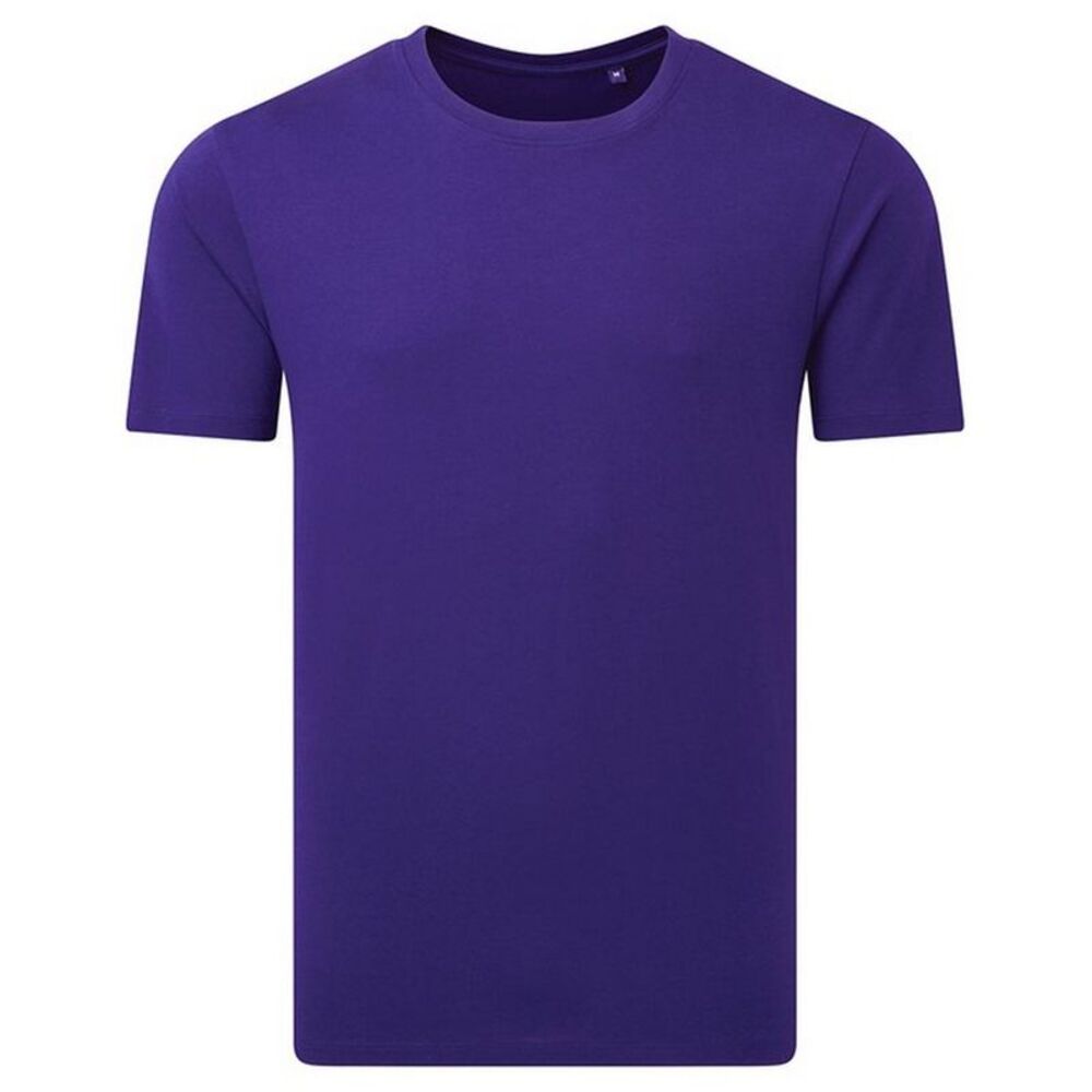 Anthem Unisex Adult Midweight Natural T-Shirt / Purple